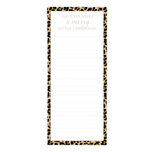 Cheetah Print Border Notepad