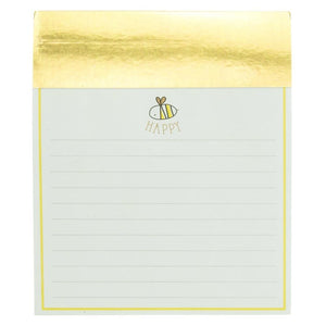 Bee Happy Jotter Notepad