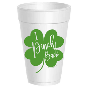 I Pinch Back Foam Cups - 10CT