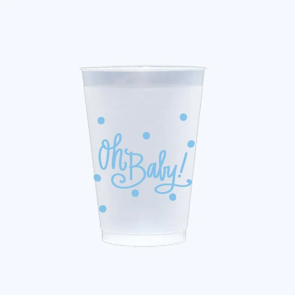 OH BABY! FOAM CUPS | BLUE