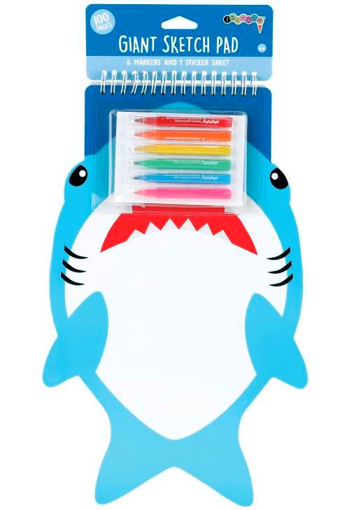 SHARK GIANT SKETCH PAD