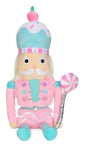 Candy Nutcracker Fleece Plush