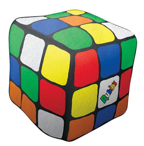 RUBIKS CUBE 3D MICROBEAD PLUSH