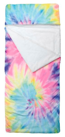 Pastel Tie Dye Sleeping Bag