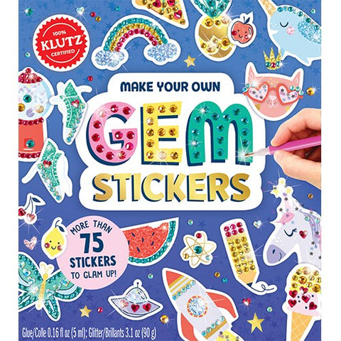 MAKE YOUR OWN GEM STICKERS