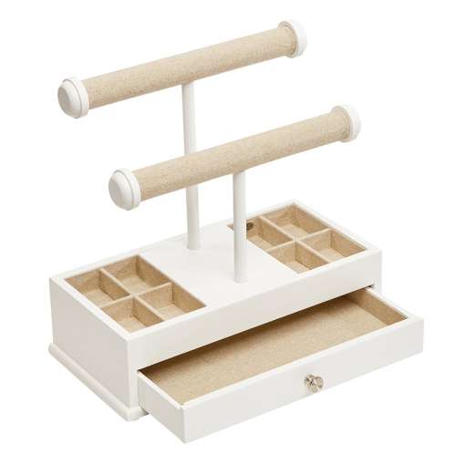 Ivy Jewelry Box & Organizer in White