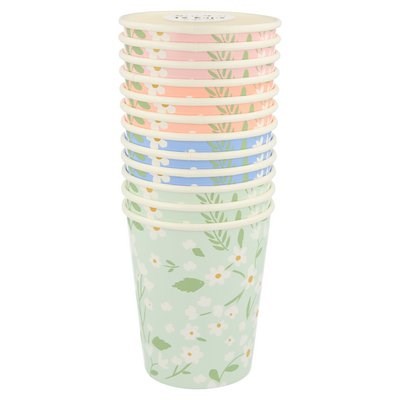 Ditsy Floral Cups | Set of 12