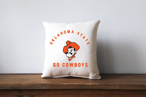 OSU Collegiate Team Arched Pillow