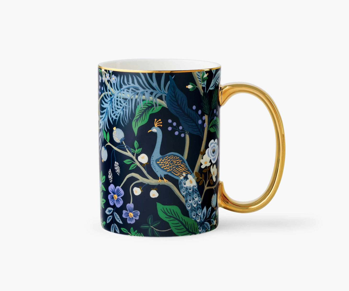 Porcelain Mug - Peacock