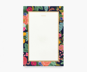 Large Memo Notepad | Garden Party