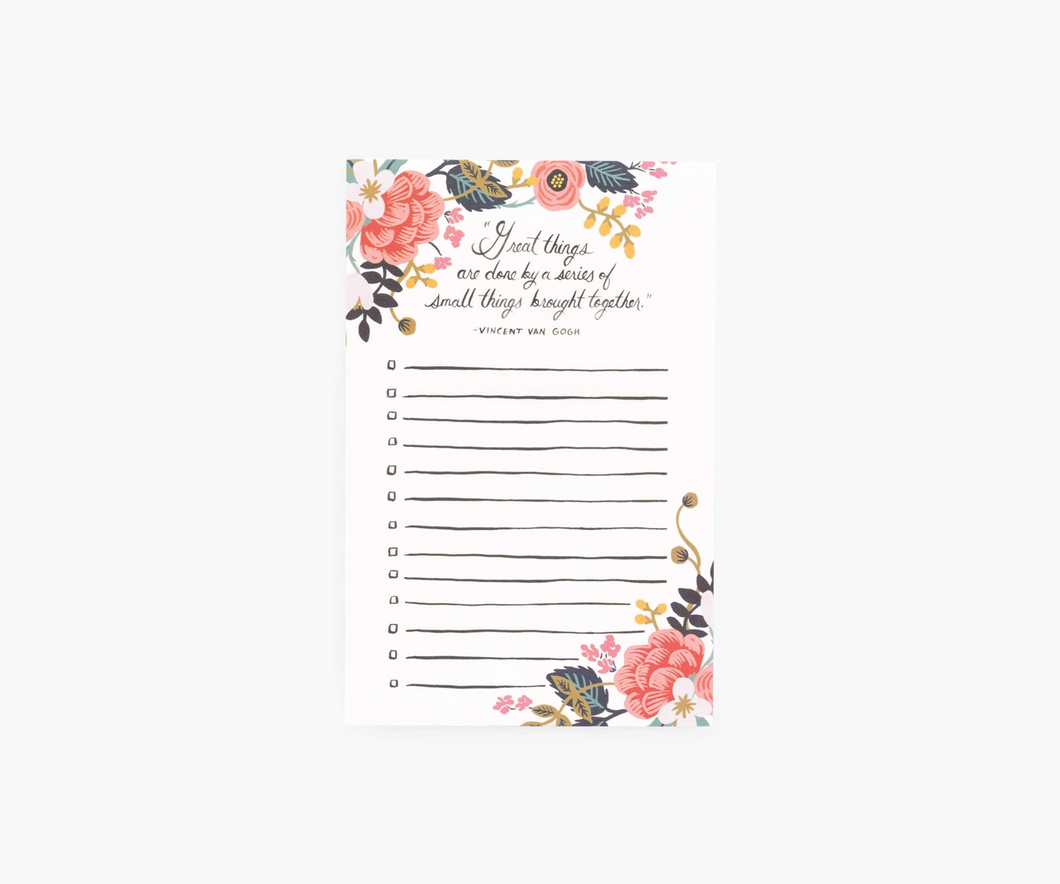 GREAT THINGS NOTEPAD