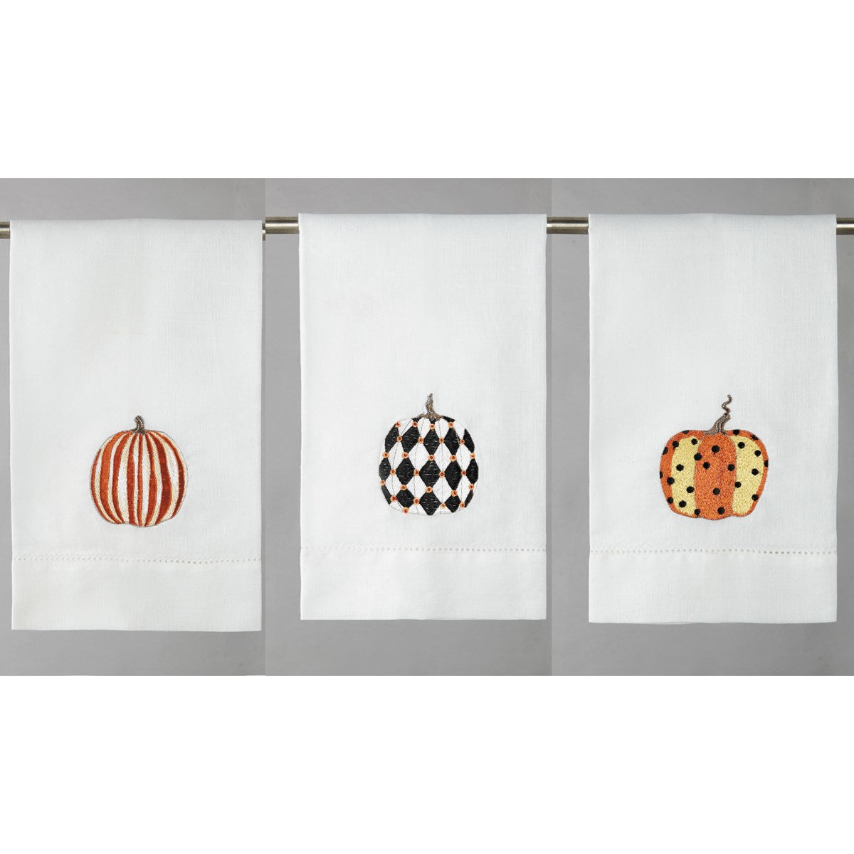 Printed Guest Towel - Pumpkins - Assorted