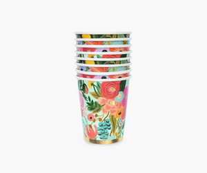 8 oz Cups - Garden Party