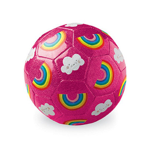 Glitter Soccer Ball/Rainbow