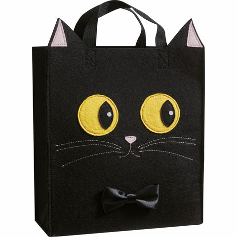 Black Cat Tote Bag Non-Paper