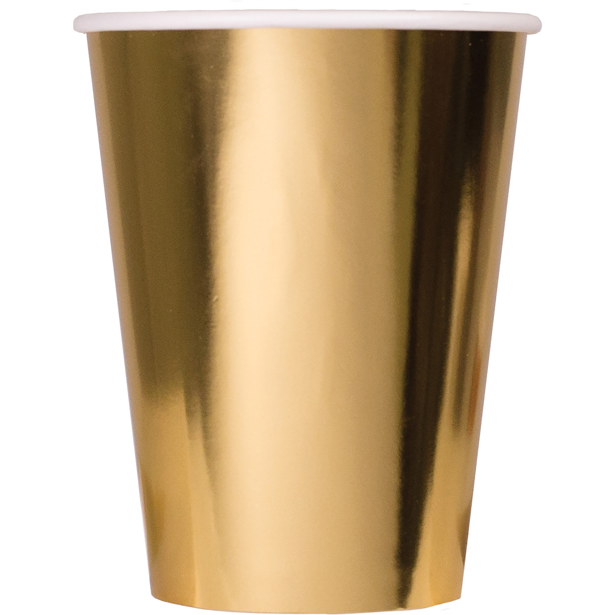 GOLD FOIL PAPER CUPS | SET OF 6