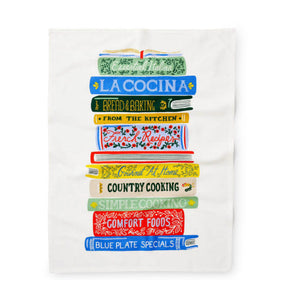 Tea Towel - Cookbooks