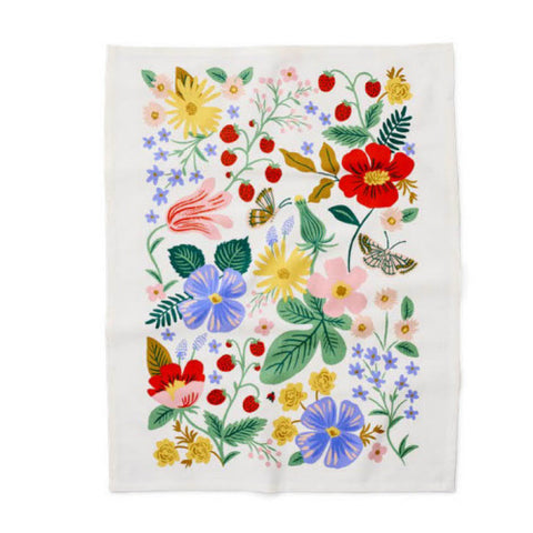 Tea Towel - Strawberry Fields