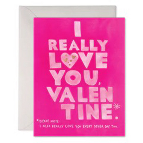 Asterisk V-Day Card