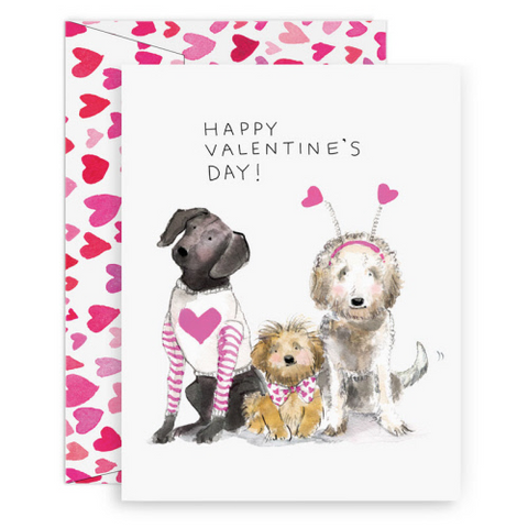 Doggie Dress V-Day Card | Set of 12