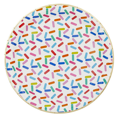 Paper Plate - Sprinkle 12CT