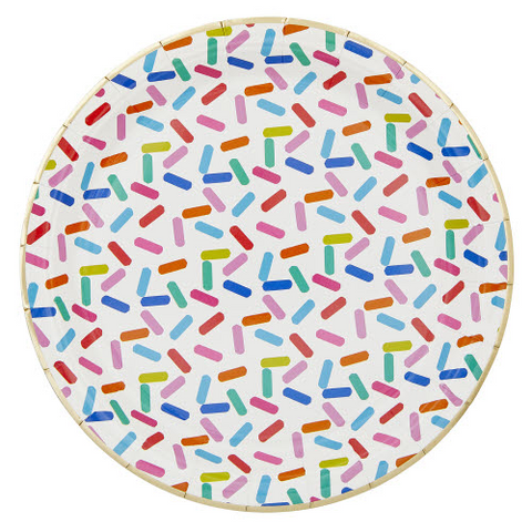 Sprinkle Paper Plate | 12CT