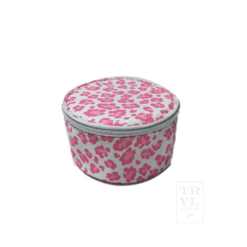 Roundup Jewel Case | Cheetah Pink