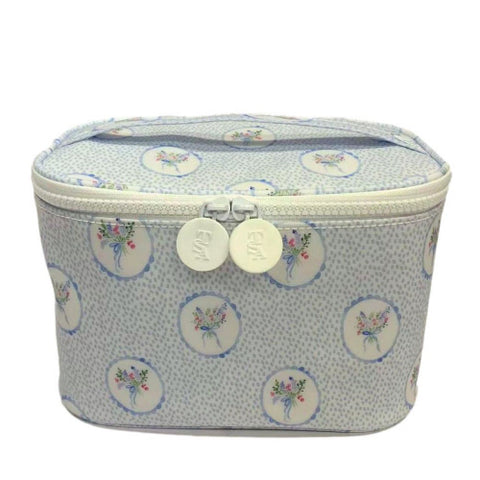 Kit Case | Floral Medallion Blue