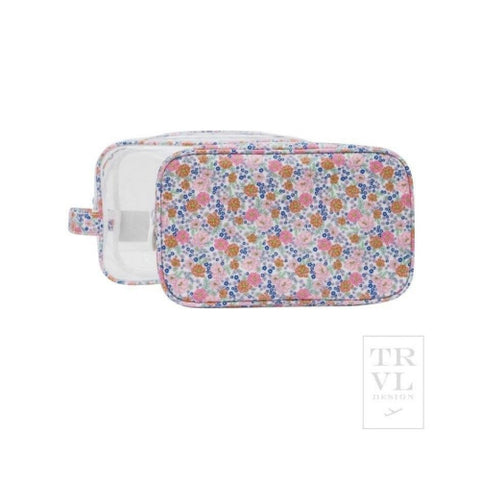 Cosmetic Duo Bag | Floral