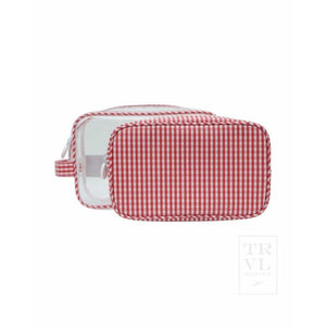 Cosmetic Duo Bag | Red