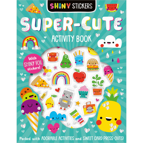 Shiny Stickers Super Cute Activity Book