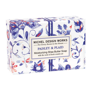 Paisley & Plaid 4.5 oz. Boxed Soap