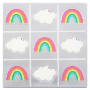 Rainbow Lucite Tic Tac Toe