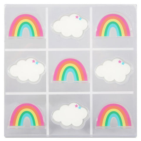 Rainbow Lucite Tic Tac Toe