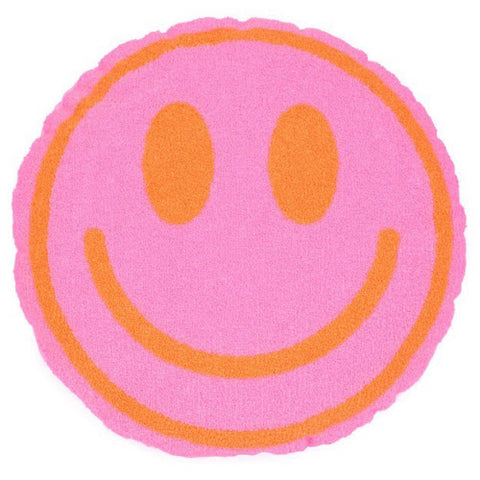 Happy Face Chenille Plush