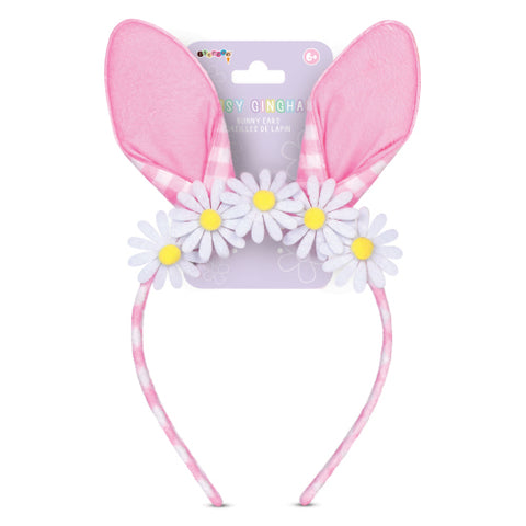 Daisy Gingham Bunny Ears