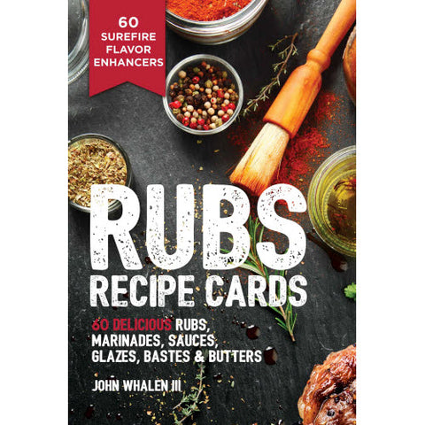 Rubs Recipe Cards